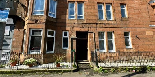 8 Aberfoyle Street Flat 1-2 Glasgow G31 3RR – Available 20-11-2024