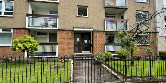 3 Dargarvel Path Flat 0-1 Glasgow G41 5NN – Available Now